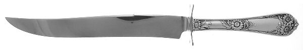 Wellesley (Sterling, 1912) Large Stainless Blade Roast Carving Knife