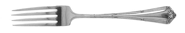 Wentworth (Silverplate, 1910) Fork by International Silver