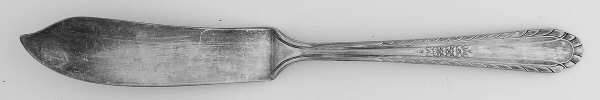 Wentworth (Silverplate, 1938) Flat Handle Master Butter Knife