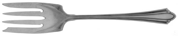 Westminster (Sterling, 1915) Small Solid Cold Meat Serving Fork