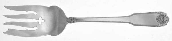 Whitehall-New (Sterling, 1938, No Monograms) Large Solid Cold Meat Serving Fork