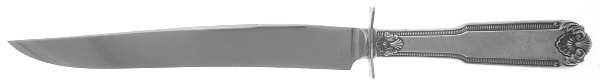 Whitehall-New (Sterling, 1938, No Monograms) Small Steak Carving Knife with Stainless Blade