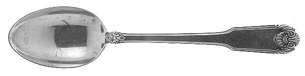 Whitehall-New (Sterling, 1938, No Monograms) Tablespoon (Serving Spoon)