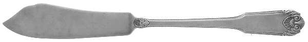 Whitehall-New (Sterling, 1938, No Monograms) Flat Handle Master Butter Knife