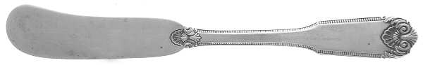 Whitehall-New (Sterling, 1938, No Monograms) Flat Handle Butter Spreader