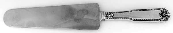Whitehall-New (Sterling, 1938, No Monograms) Cake Server with Stainless Blade