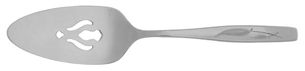 Whispering Leaves-Autumn Leaf (Stainless) All Stainless Pie Server