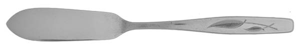 Whispering Leaves-Autumn Leaf (Stainless) Flat Handle Master Butter Knife