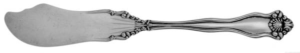 Winchester (Sterling, 1902, No Monograms) Flat Handle Butter Spreader