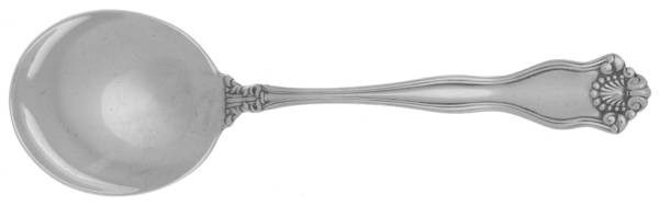 Winchester (Sterling, 1902, No Monograms) Round Bowl Soup Spoon (Bouillon)