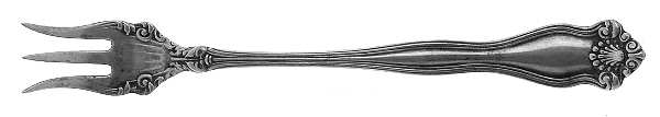 Winchester (Sterling, 1902, No Monograms) Cocktail/Seafood Fork