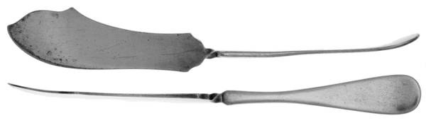 Windsor (Silverplate, 1850) Flat Twisted Handle Master Butter Knife