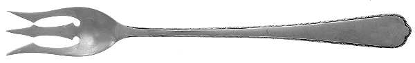 Windermere (Sterling, 1939) Short Handle Pickle/Olive Fork