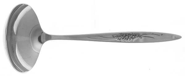 Windflower (Stainless) Solid Gravy Ladle