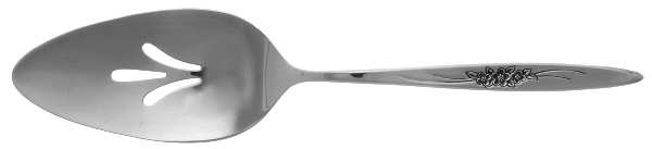 Windflower (Stainless) Pierced All Stainless Pie Server