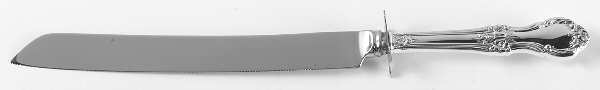 Wild Rose-New (Sterling, 1948, New, No Monos) Cake Slicer with Stainless Blade