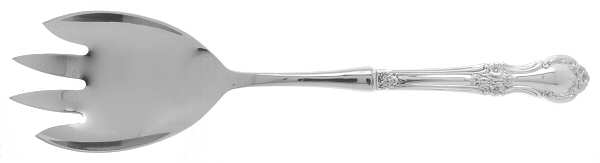 Wild Rose-New (Sterling, 1948, New, No Monos) Salad Serving Fork with Stainless Prongs