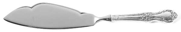 Wild Rose-New (Sterling, 1948, New, No Monos) Fish Serving Knife w/Unengraved Stainless Blade