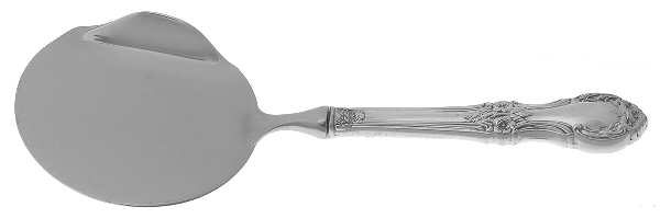 Wild Rose-New (Sterling, 1948, New, No Monos) Cranberry Server with Stainless Bowl