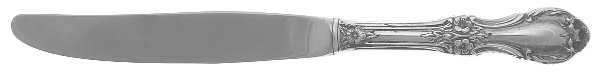 Wild Rose-New (Sterling, 1948, New, No Monos) Hollow Handle Youth Knife