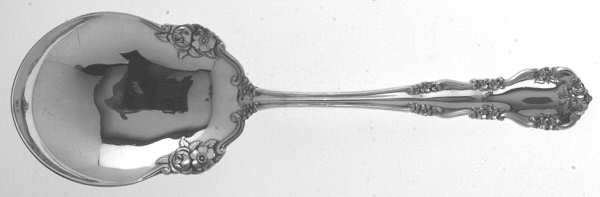 Wild Rose-Old-Rosalind (Sterling, 1908, No Monos) Preserve Spoon