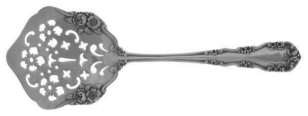 Wild Rose-Old-Rosalind (Sterling, 1908, No Monos) Large Cucumber Server