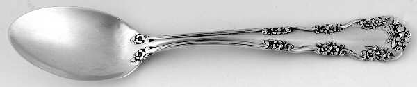 Wild Rose-Old-Rosalind (Sterling, 1908, No Monos) Demitasse Spoon