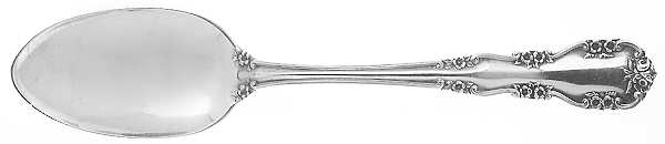 Wild Rose-Old-Rosalind (Sterling, 1908, No Monos) Tablespoon (Serving Spoon)