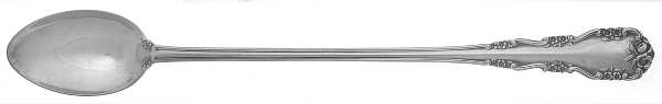 Wild Rose-Old-Rosalind (Sterling, 1908, No Monos) Iced Tea Spoon