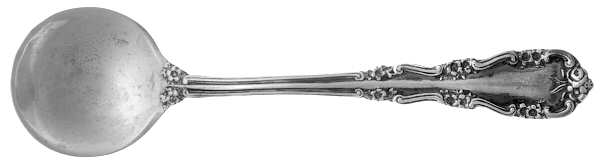 Wild Rose-Old-Rosalind (Sterling, 1908, No Monos) Individual Salt Spoon