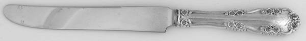 Wild Rose-Old-Rosalind (Sterling, 1908, No Monos) New French Hollow Knife