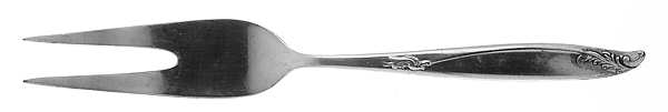 Small Solid Cold Meat Serving Fork