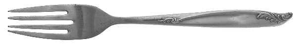 Woodsong (Silverplate, 1958) Fork by International Silver