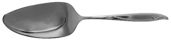 Woodsong (Silverplate, 1958) Pie and Cake Server, Solid Piece by International Silver