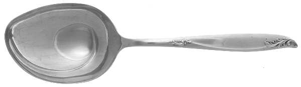 Woodsong (Silverplate, 1958) Solid Buffet Serving Spoon by International Silver