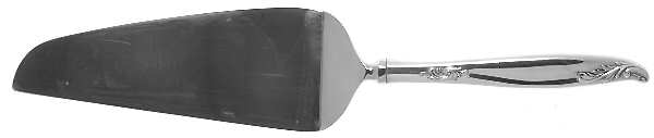 Woodsong (Silverplate, 1958) Pie & Cake Server with Stainless Blade