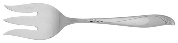 Woodlore (Stainless) Medium Solid Cold Meat Serving Fork