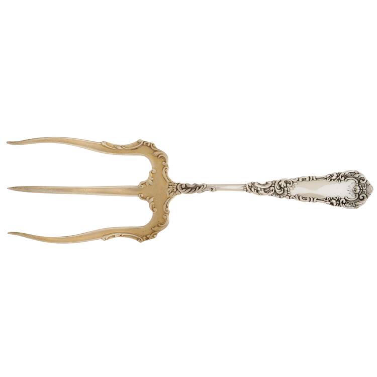 Yale I (Silverplate, 1894) Solid Toast Serving Fork