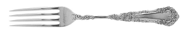 Yale I (Silverplate, 1894) Fork