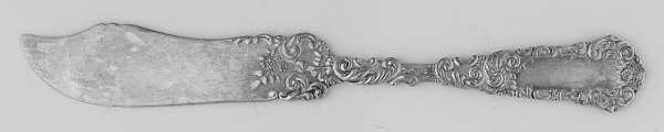 Yale I (Silverplate, 1894) Flat Handle Master Butter Knife
