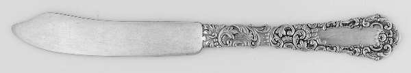 Yale I (Silverplate, 1894) Flat Handle Butter Spreader