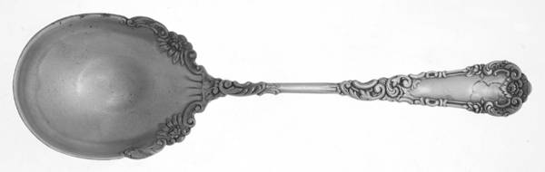 Yale I (Silverplate, 1894) Solid Salad Serving Spoon