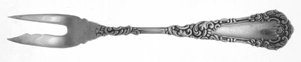 Yale I (Silverplate, 1894) Short Handle Pickle/Olive Fork