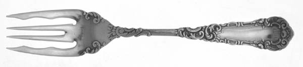 Yale I (Silverplate, 1894) Dessert Fork