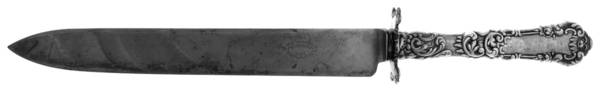 Yale I (Silverplate, 1894) Large Stainless Blade Roast Carving Knife