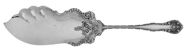 York (Silverplate, 1900) Large Solid Fish Server