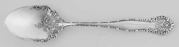 York (Silverplate, 1900) Ice Cream Spoon Individual