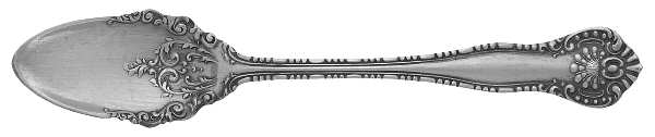 York (Silverplate, 1900) Fruit/Orange Spoon