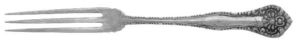 York (Silverplate, 1900) Strawberry Fork