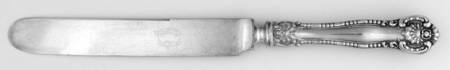 York (Silverplate, 1900) Blunt Hollow Knife with Bolster